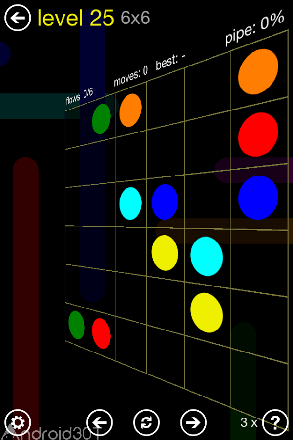 دانلود Flow Free 3.9 – بازی پازلی نقطه و لوله رنگی اندروید