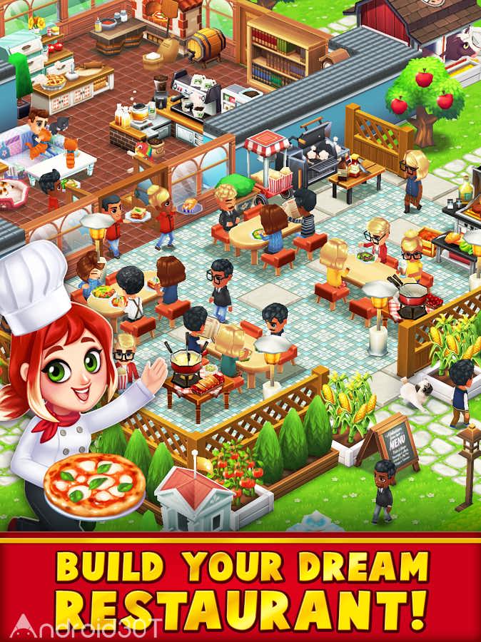 دانلود Food Street – Restaurant Game 0.64.3 – بازی آشپزی و رستوران داری اندروید