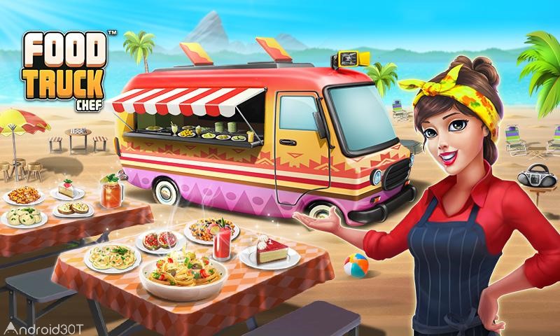 دانلود Food Truck Chef™: Cooking Game 8.24 – بازی سرآشپز کامیون اندروید