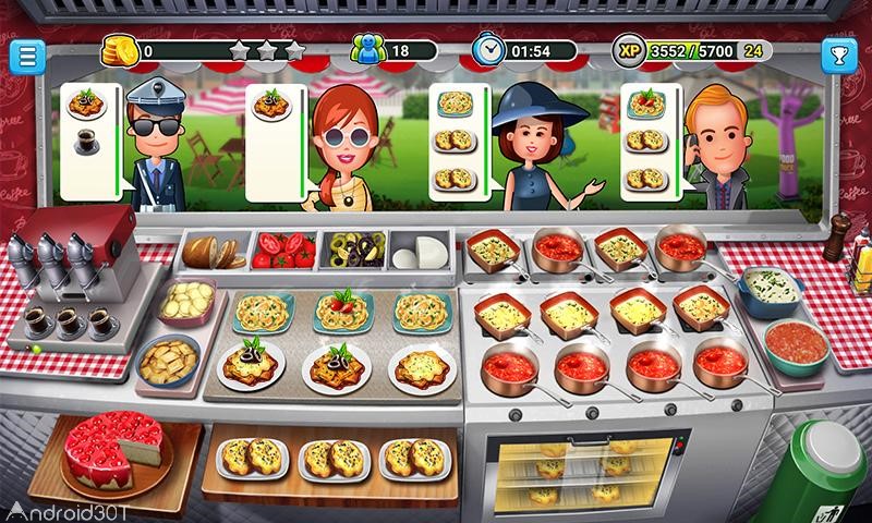 دانلود Food Truck Chef™: Cooking Game 8.20 – بازی سرآشپز کامیون اندروید