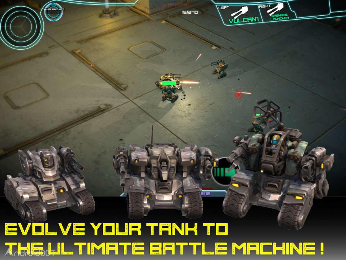 دانلود Frag The Tanks Premium 1.02 – بازی اکشن جنگ تانک ها اندروید