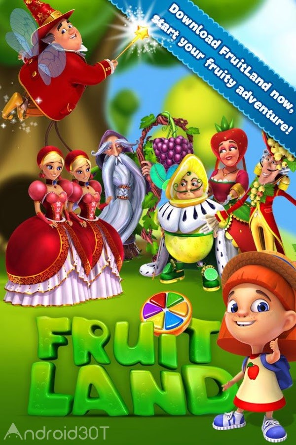 دانلود Fruit Land 1.378.0 – بازی پازلی سرزمین میوه اندروید
