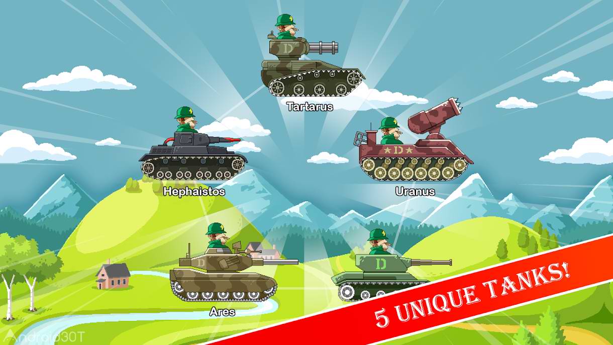 دانلود Funny Tanks 1.5 – بازی اکشن جالب برای اندروید