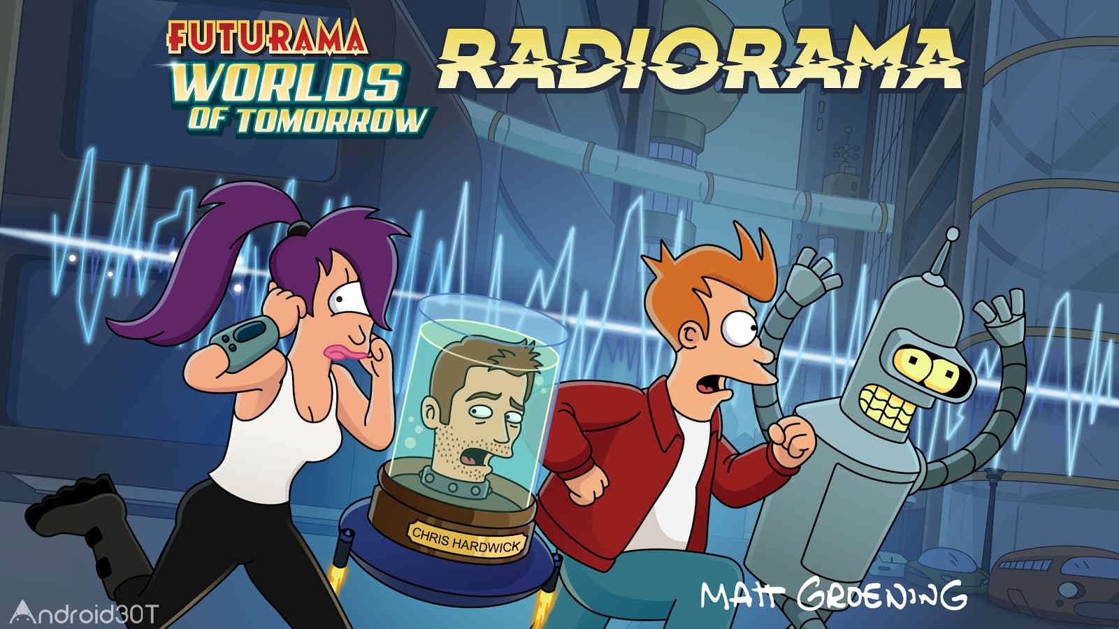 دانلود Futurama: Worlds of Tomorrow 1.6.6 – بازی ماجراجویی فوتوراما اندروید