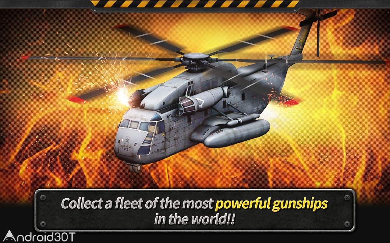 دانلود GUNSHIP BATTLE: Helicopter 3D 2.8.21 – نبرد هلیکوپتر اندروید