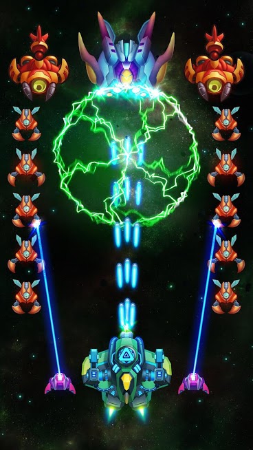 دانلود Galaxy Invaders: Alien Shooter v2.9.10 – بازی مهاجمان کهکشان اندروید