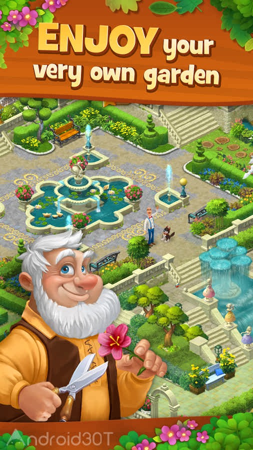 دانلود Gardenscapes – New Acres 6.6.2 – بازی پازلی باغداری اندروید