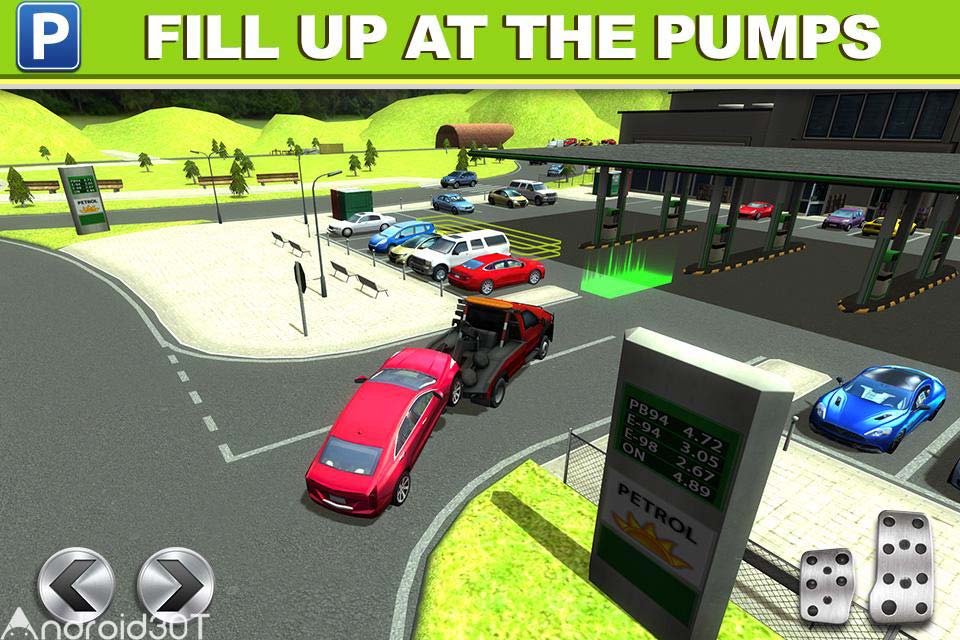 دانلود Gas Station Car Parking Game 1.3.1 – بازی پارکینگ پمپ بنزین اندروید