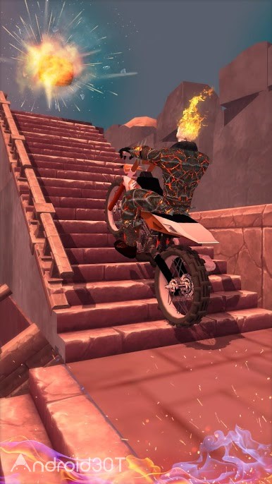 دانلود Ghost Ride 3D Season 2 v1.6 – بازی جالب روح موتور سوار 2 اندروید