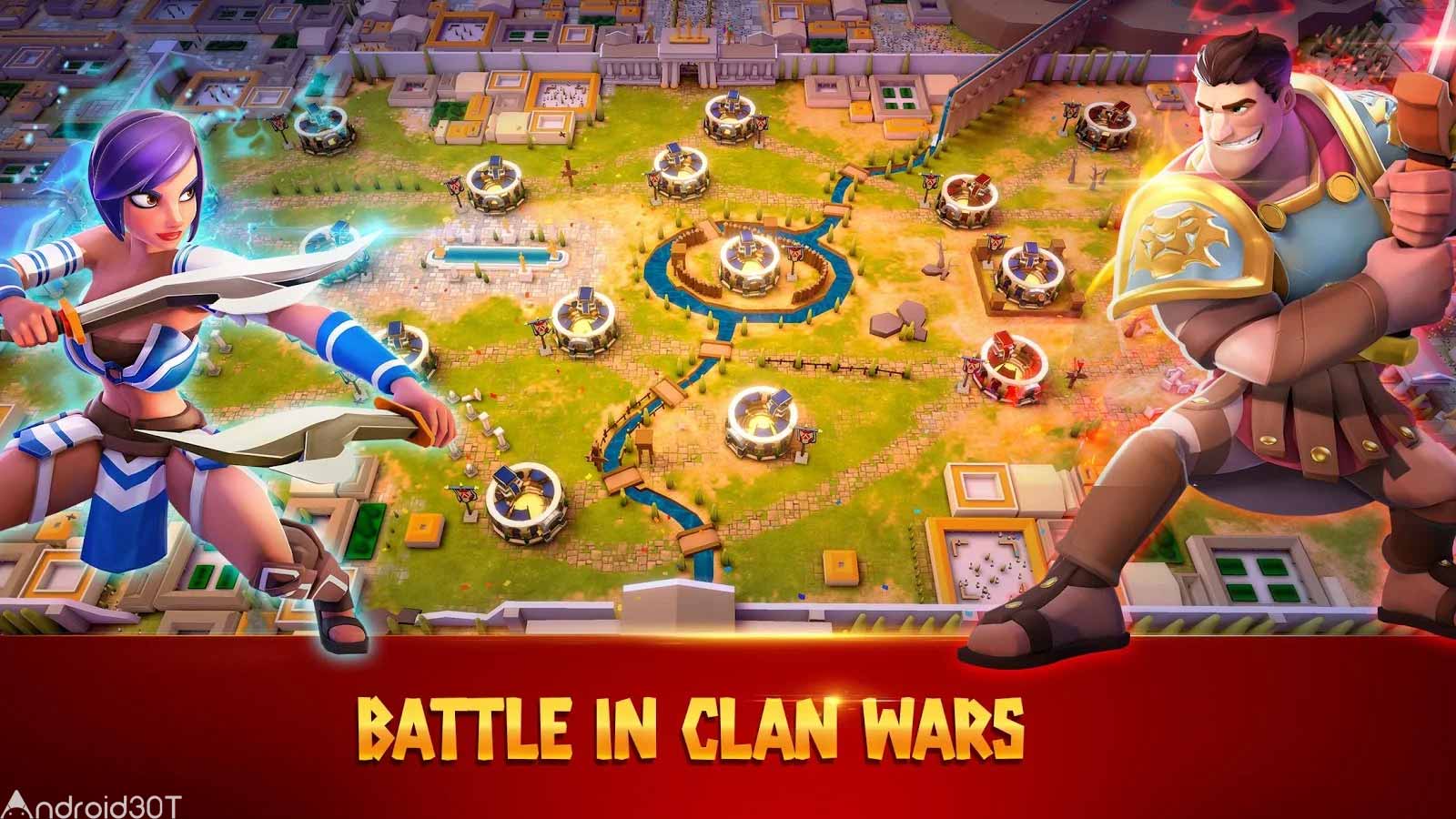دانلود Gladiator Heroes: Clan War Games 3.4.19 – بازی گلادیاتور های قهرمان اندروید