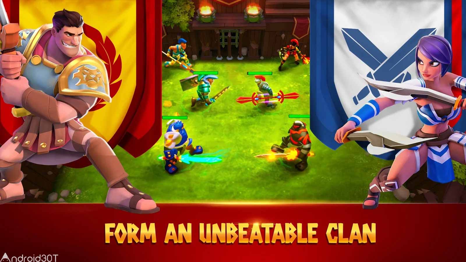 دانلود Gladiator Heroes: Clan War Games 3.4.13 – بازی گلادیاتور های قهرمان اندروید
