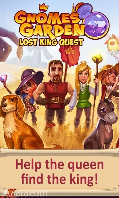 دانلود Gnomes Garden: The Lost King 1.0 – بازی پادشاهی از دست رفته اندروید