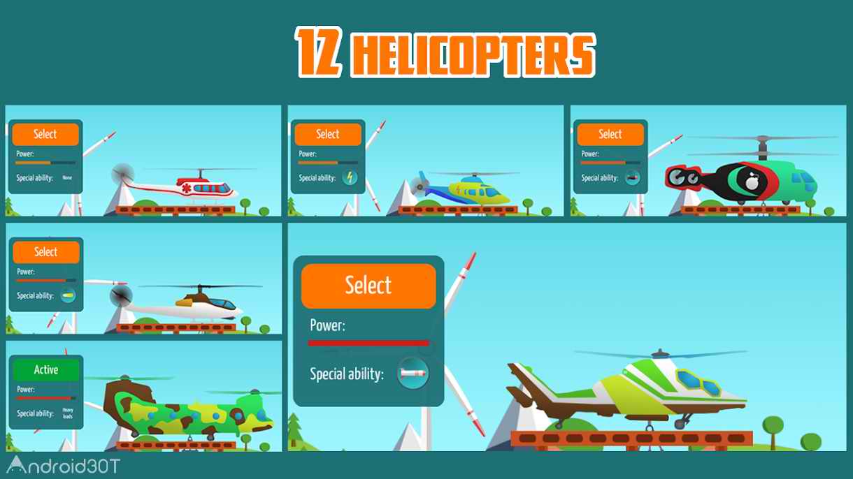 دانلود Go Helicopter 2.8 – بازی سرگرم کننده پرواز با هلی کوپتر اندروید