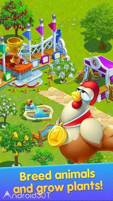 دانلود Golden Farm 2.13.16 – بازی سرگرم کننده مزرعه طلایی برای اندروید