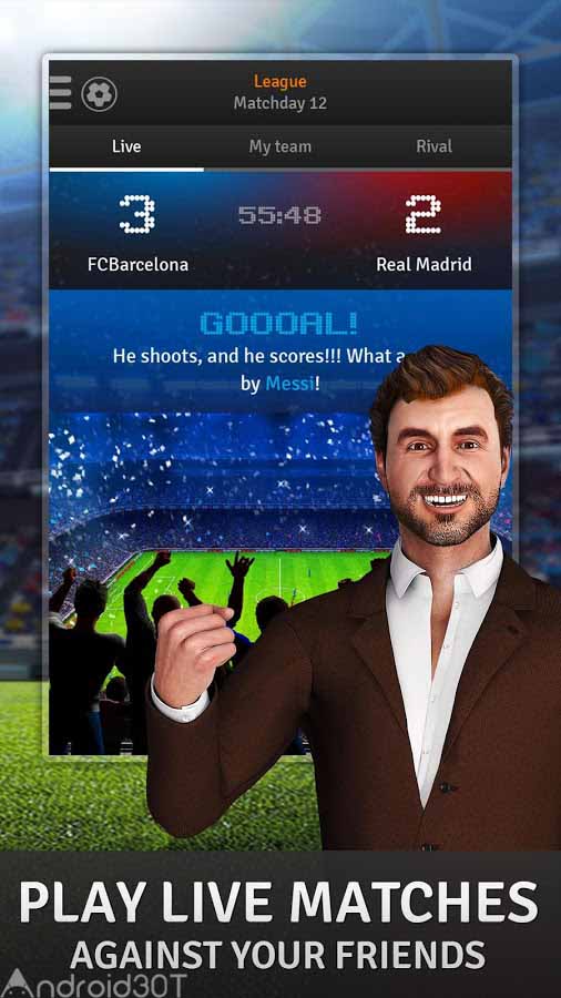 دانلود Golden Manager – Football Game 1.13.10 – بازی مدیر طلایی فوتبال اندروید