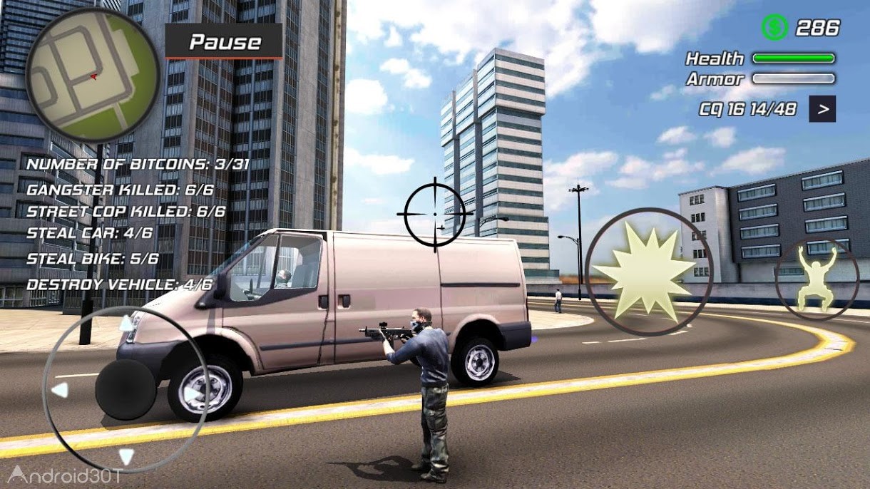 دانلود Grand Action Simulator – New York Car Gang 1.1.5 – بازی اکشن گنگستری اندروید