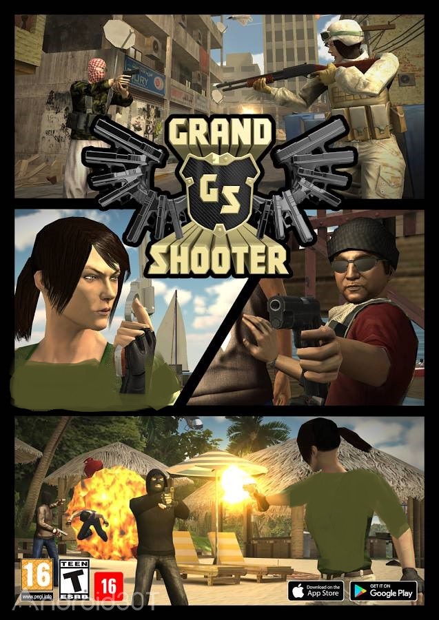 دانلود Grand Shooter: 3D Gun Game 2.5 – بازی تیراندازی با تفنگ برای اندروید