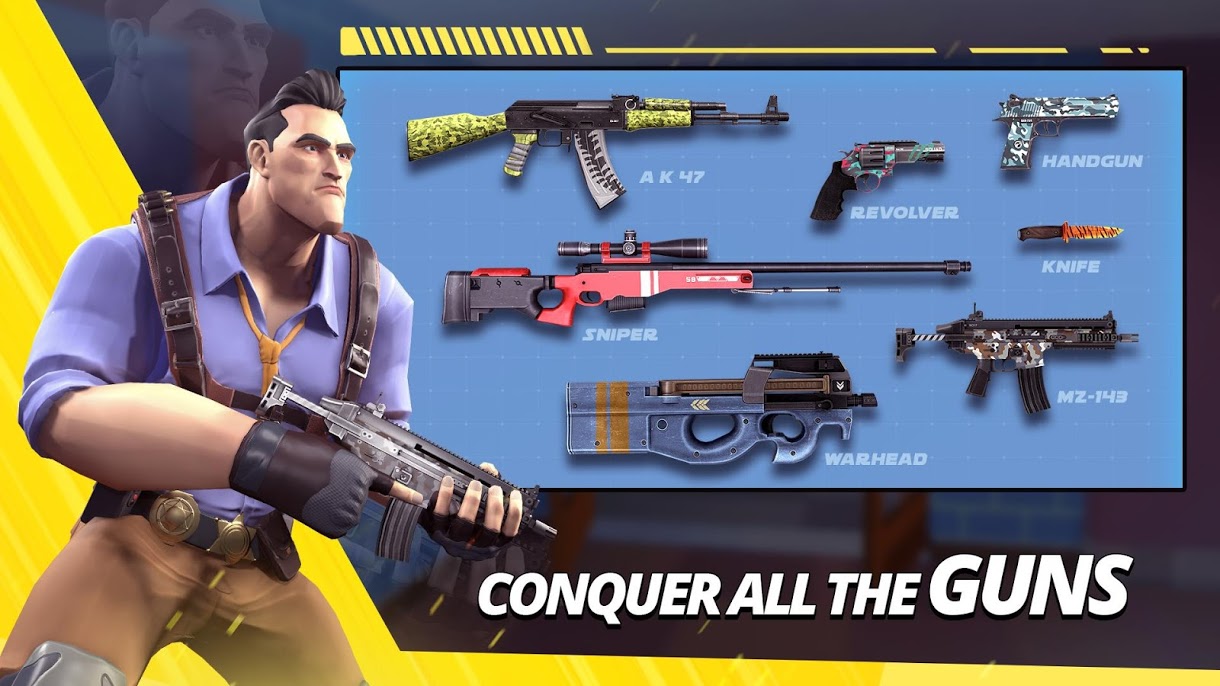دانلود Gun Game – Arms Race 1.69 – بازی اکشن آنلاین نبرد سلاح ها اندروید
