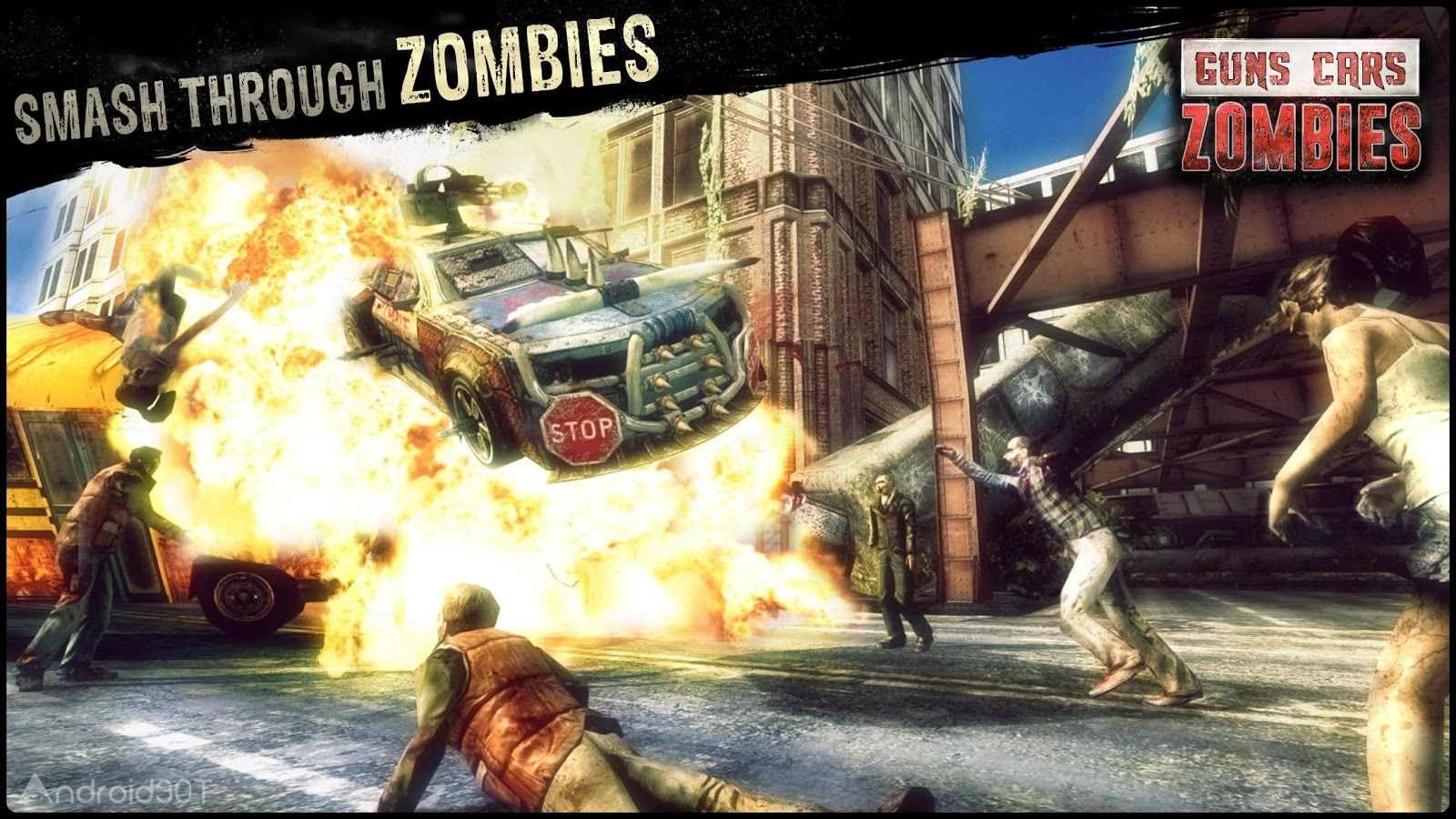 دانلود Guns, Cars, Zombies 3.2.6 – بازی نابود کردن زامبی ها با ماشین جنگی اندروید