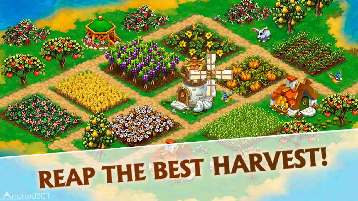 دانلود 1.7.1 Harvest Land – بازی مزرعه داری جذاب برای اندروید