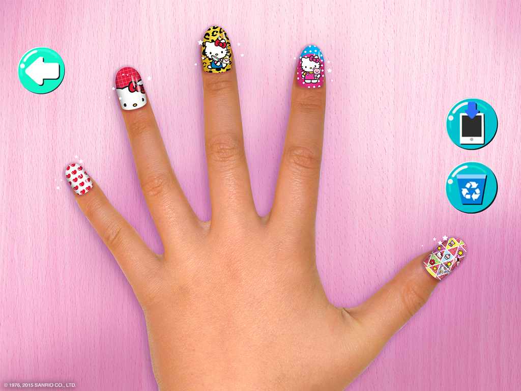 دانلود Hello Kitty Nail Salon 1.11 – بازی دخترانه سالن آرایش هلو کیتی اندروید
