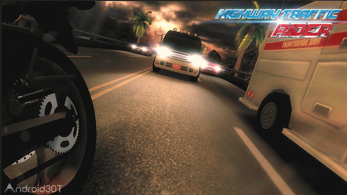 دانلود Highway Traffic Rider 1.7.8 – بازی موتور سواری در بزرگراه پرترافیک اندروید
