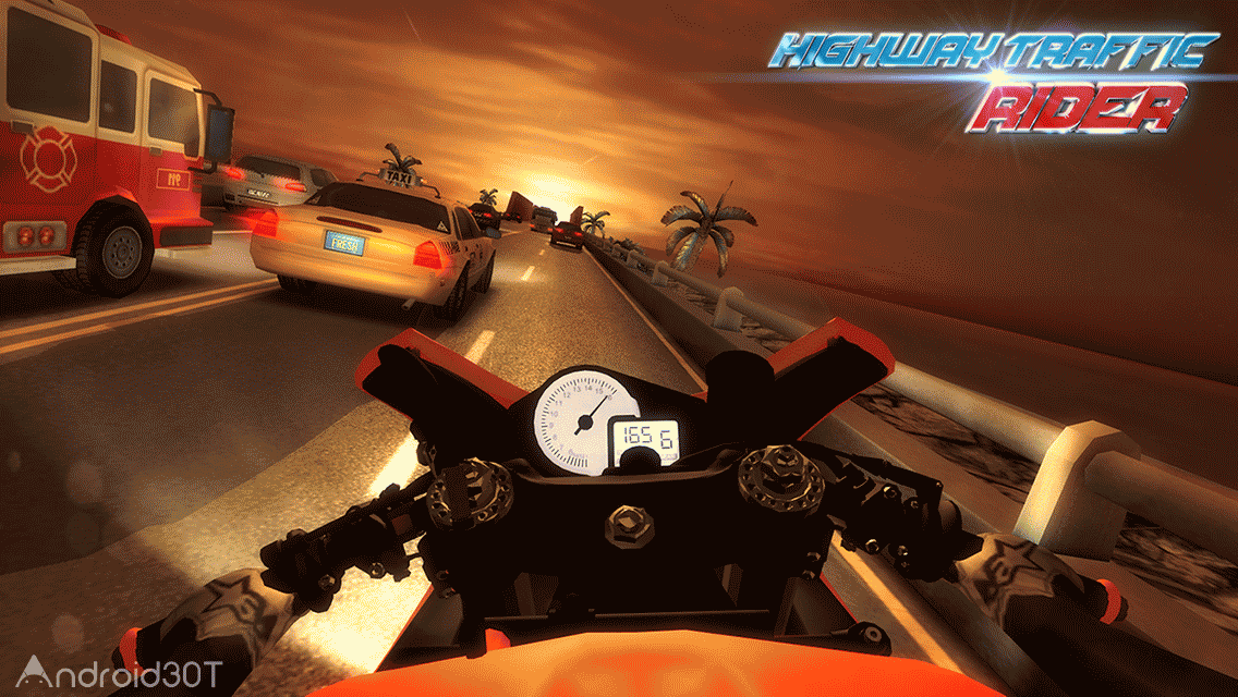 دانلود Highway Traffic Rider 1.7.8 – بازی موتور سواری در بزرگراه پرترافیک اندروید