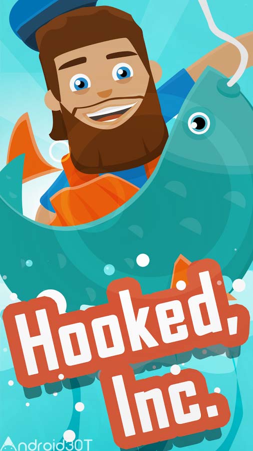 دانلود Hooked Inc: Fisher Tycoon 2.21.4 – بازی جالب ماهیگیر پولدار اندروید