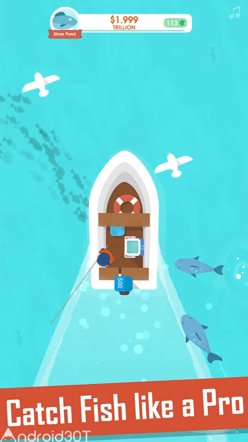 دانلود Hooked Inc: Fisher Tycoon 2.28.1 – بازی جالب ماهیگیر پولدار اندروید