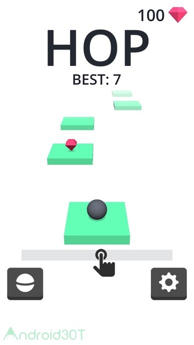 دانلود Hop 1.2.1 – بازی کنترل توپ در فضا اندروید