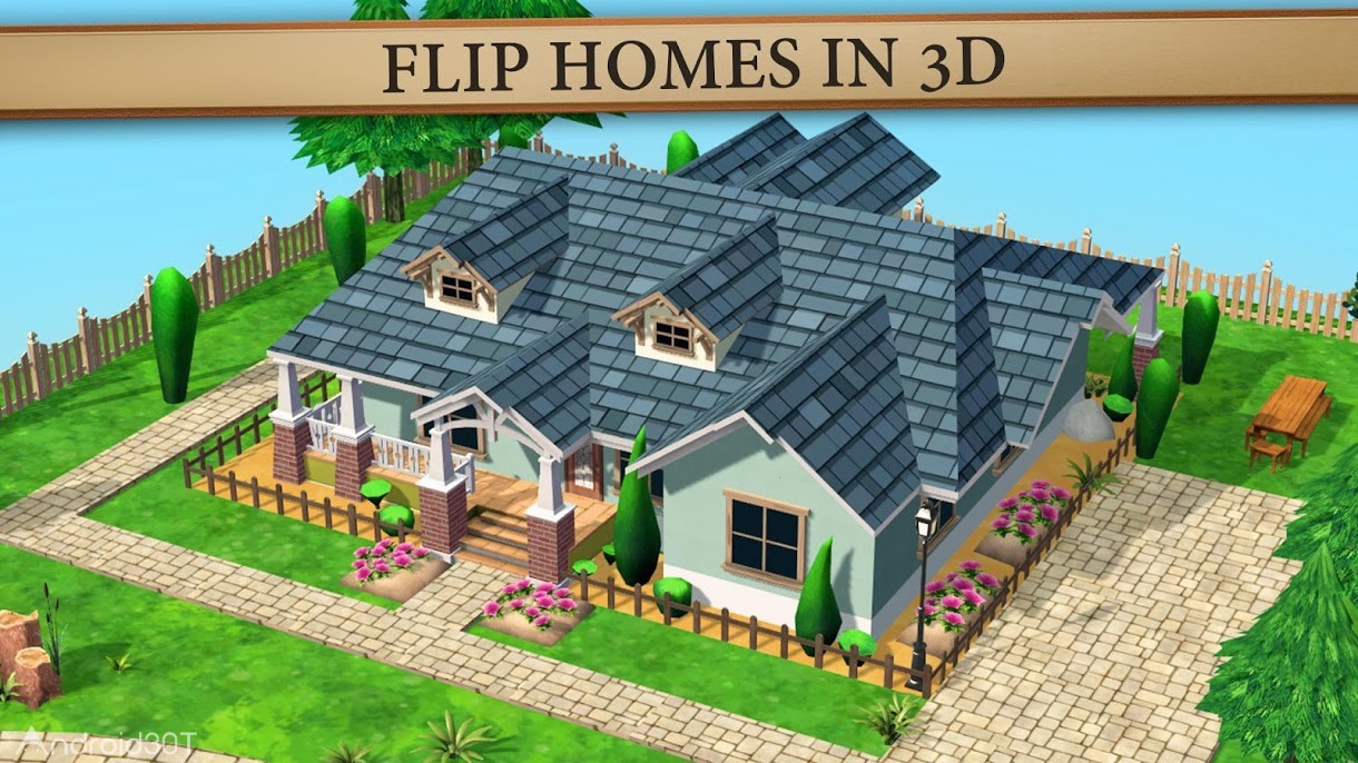 دانلود House Flip with Chip and Jo 1.2.4 – بازی جالب طراحی ساختمان برای اندروید