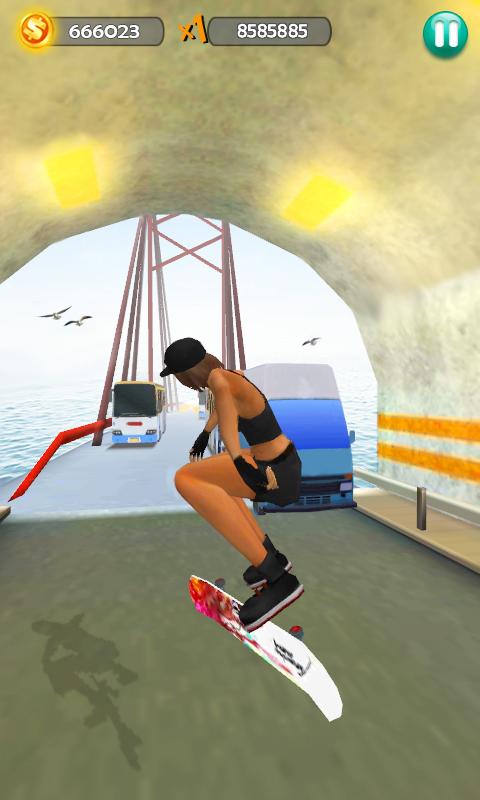 دانلود Hoverboard Surfers 3D 1.8 – بازی هاور برد برای اندروید