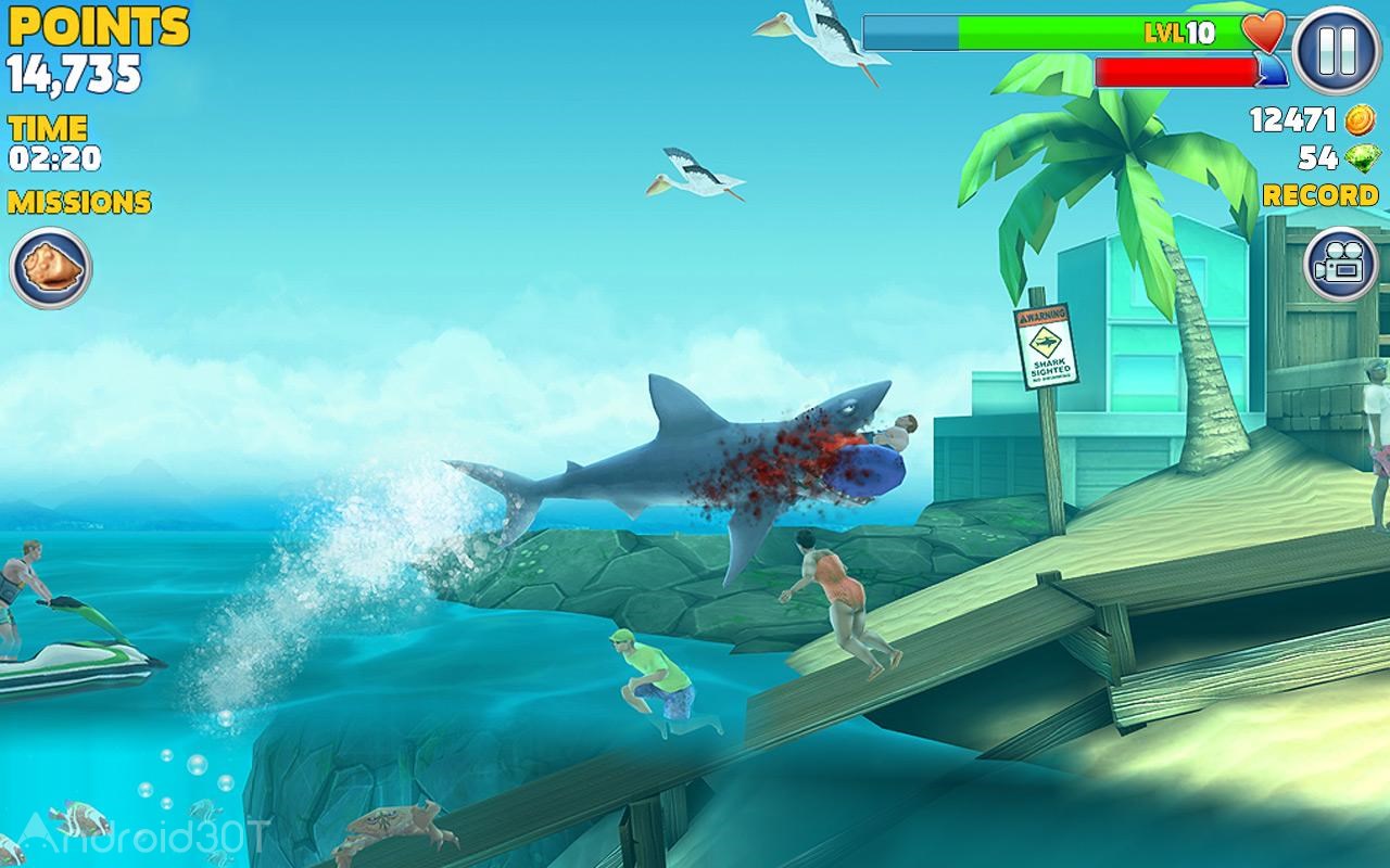 دانلود Hungry Shark Evolution 9.6.10 – بازی کوسه گرسنه اندروید