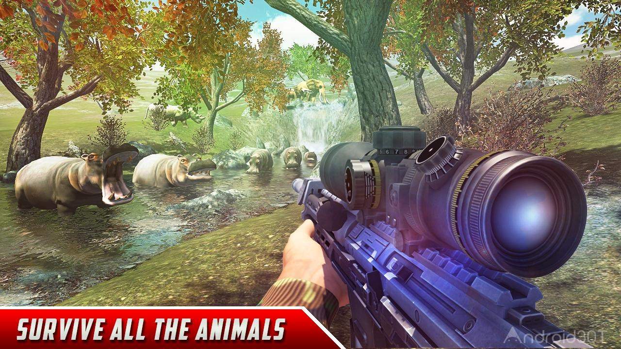Hunt 3D 2.4 – بازی اکشن و سه بعدی شکار حیوانات اندروید