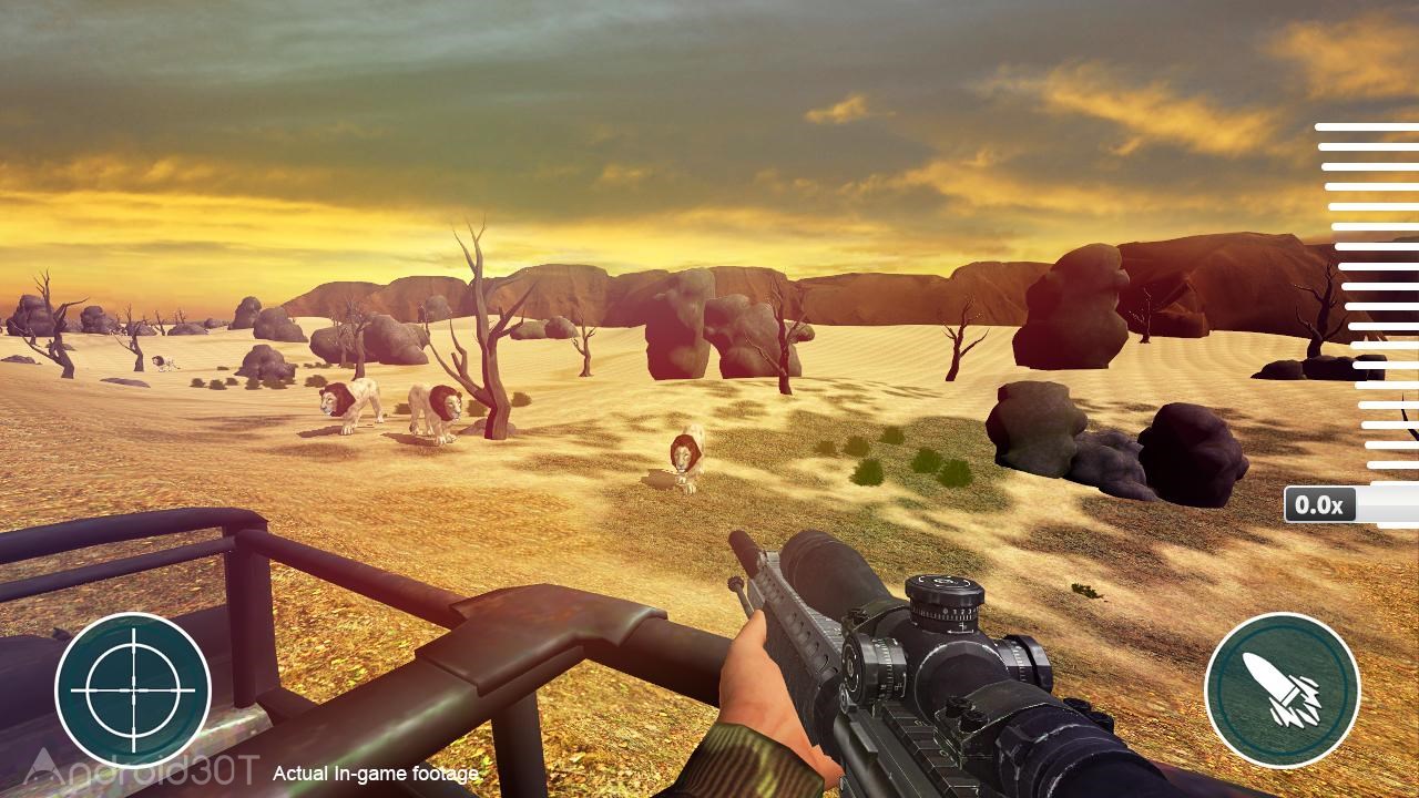 Hunt 3D 2.4 – بازی اکشن و سه بعدی شکار حیوانات اندروید