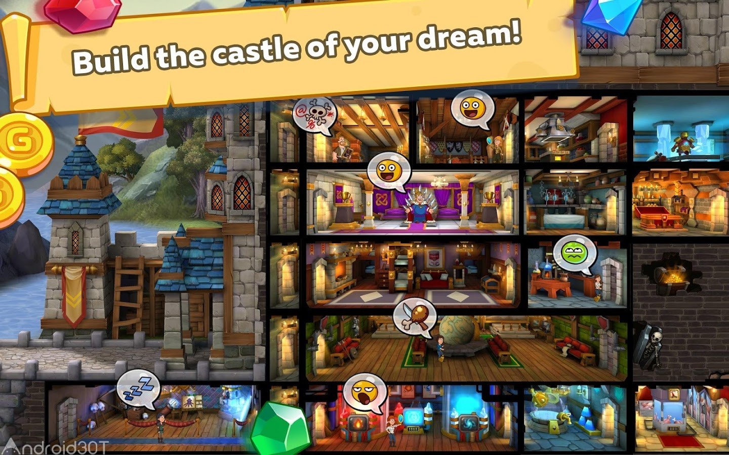 دانلود Hustle Castle: Fantasy Kingdom 1.54.0 – بازی نقش آفرینی قلعه رویایی اندروید