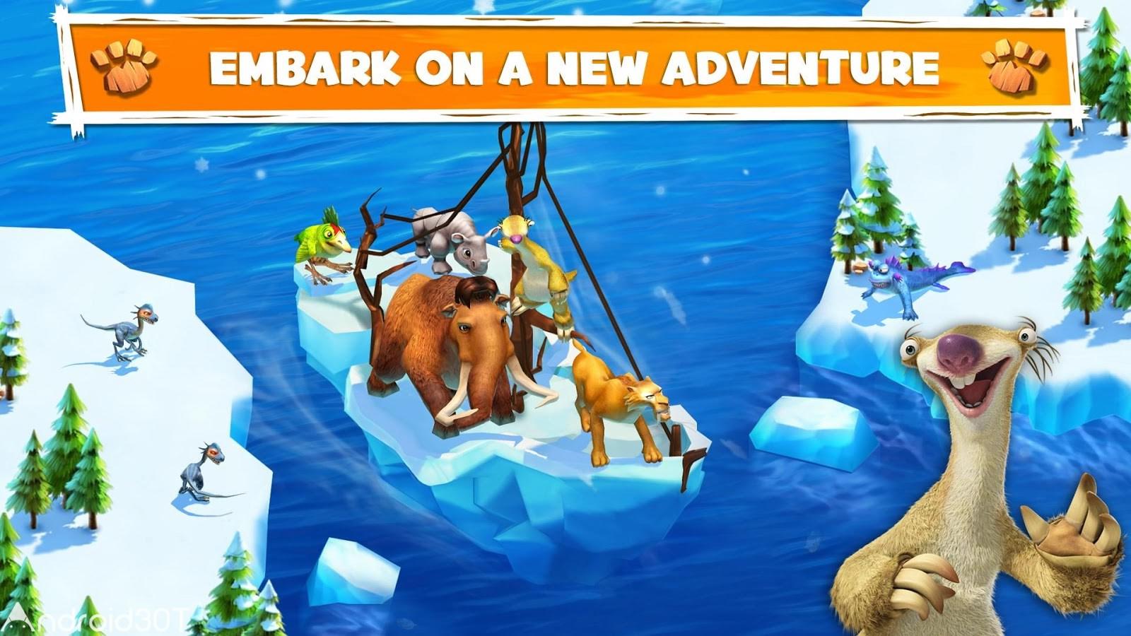 دانلود Ice Age Adventures 2.1.0b – بازی عصر یخبندان اندروید