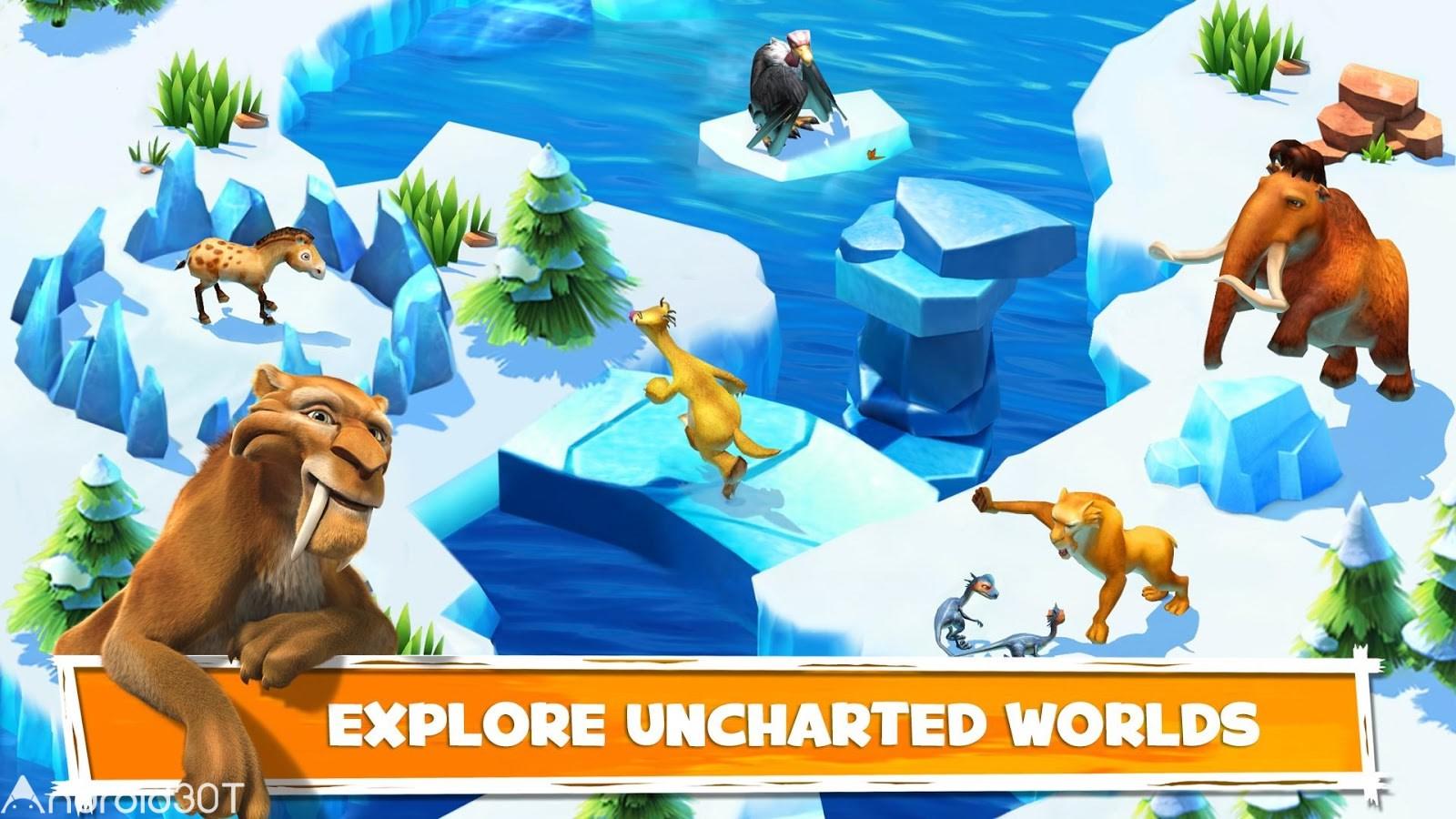 دانلود Ice Age Adventures 2.1.2a – بازی عصر یخبندان اندروید