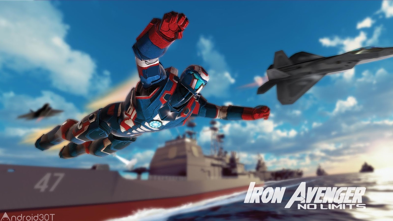 دانلود Iron Avenger 2 : No Limits 2.366 – بازی رقابتی آونگر اندروید
