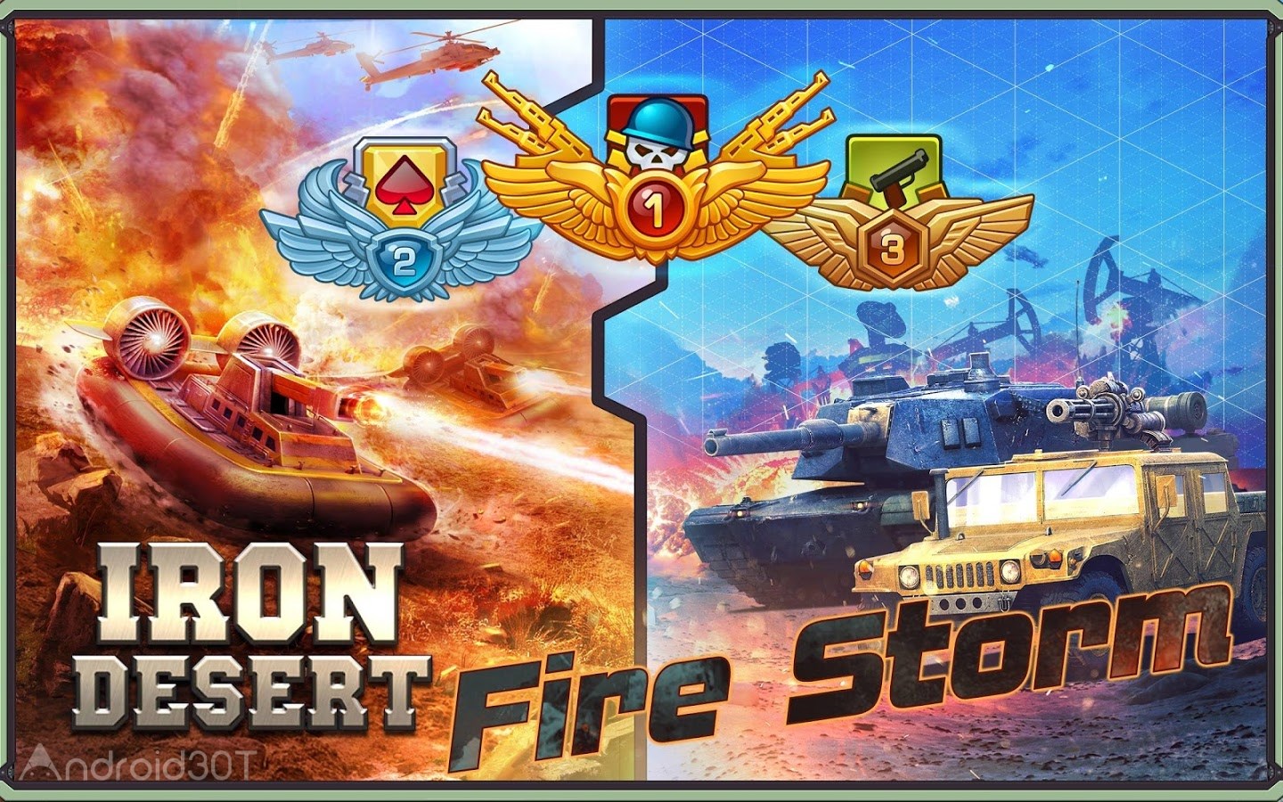 دانلود Iron Desert 6.6 – بازی استراتژیک صحرای آهنین برای اندروید