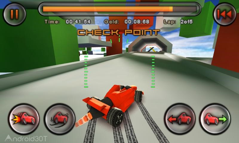 دانلود Jet Car Stunts 1.08 – بازی مسابقه ای اتومبیل های جت اندروید
