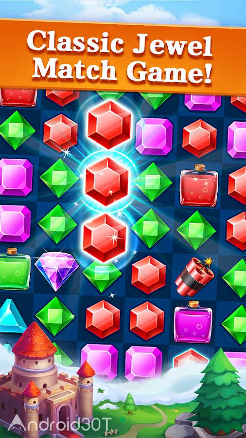 دانلود Jewels Legend – Match 3 Puzzle 2.66.6 – بازی پازلی افسانه جواهرات اندروید