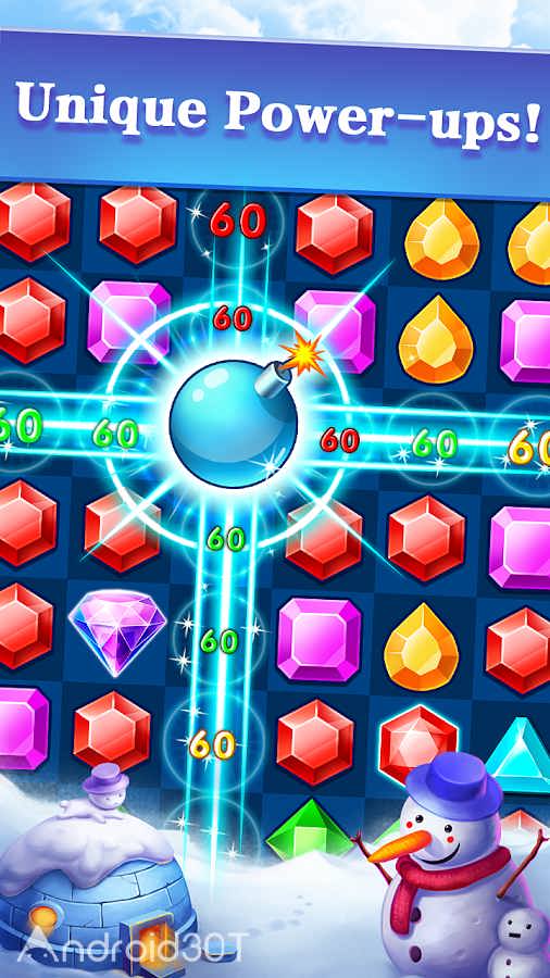 دانلود Jewels Legend – Match 3 Puzzle 2.56.3 – بازی پازلی افسانه جواهرات اندروید