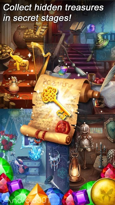 دانلود Jewels Temple Fantasy – بازی پازلی جواهرات معبد اندروید