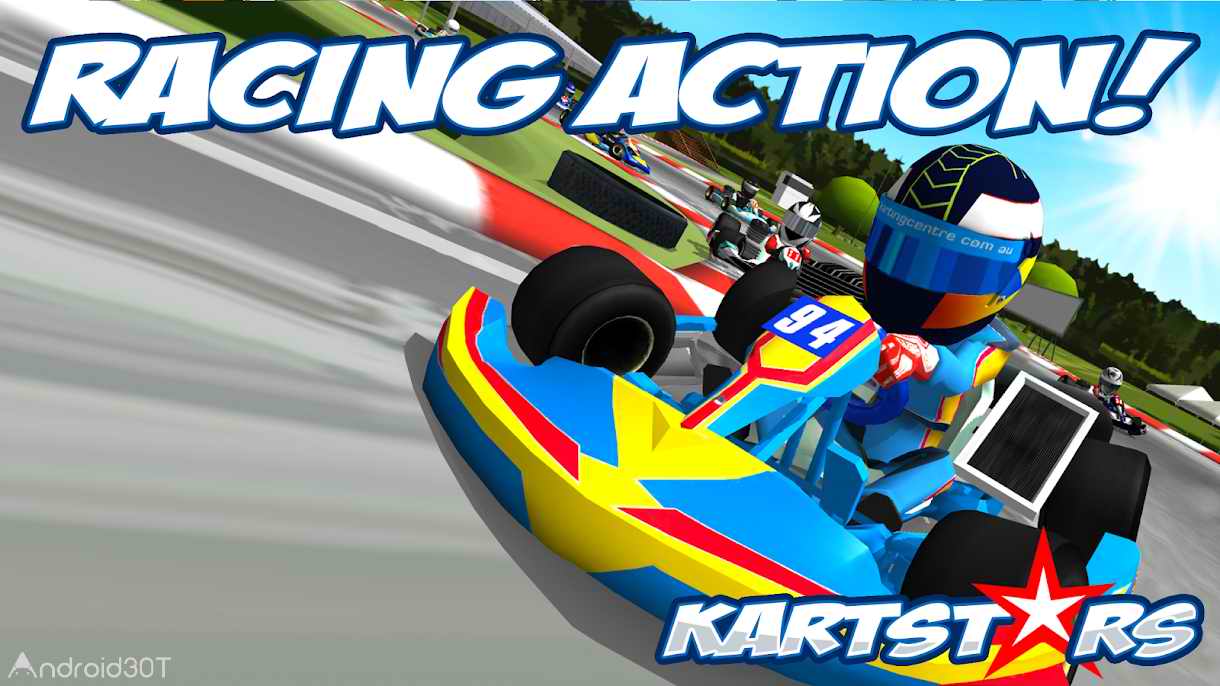دانلود Kart Stars 1.9 – بازی مسابقه ای قهرمانان کارتینگ اندروید