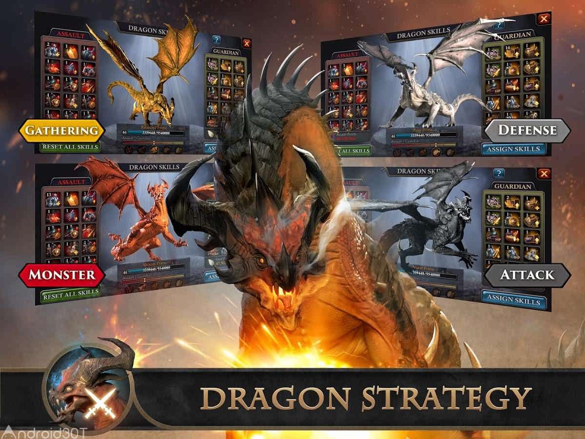 دانلود King of Avalon: Dragon Warfare 14.4.0 – بازی جنگ اژدها اندروید