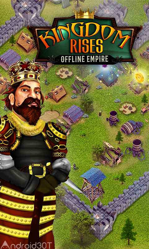 دانلود Kingdom Rises: Offline Empire 1.8 – بازی گسترش امپراطوری اندروید