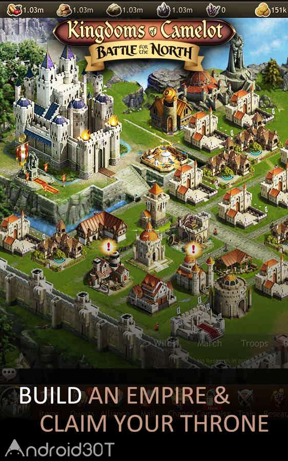 دانلود Kingdoms of Camelot: Battle 20.5.4 – بازی استراتژیکی آنلاین اندروید