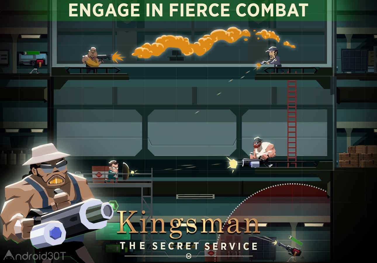 دانلود Kingsman – The Secret Service 2.0 – بازی اکشن کینگزمن اندروید