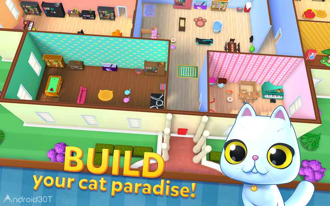 دانلود Kitty Keeper: Cat Collector 1.1.4 – بازی شبیه سازی زندگی گربه اندروید